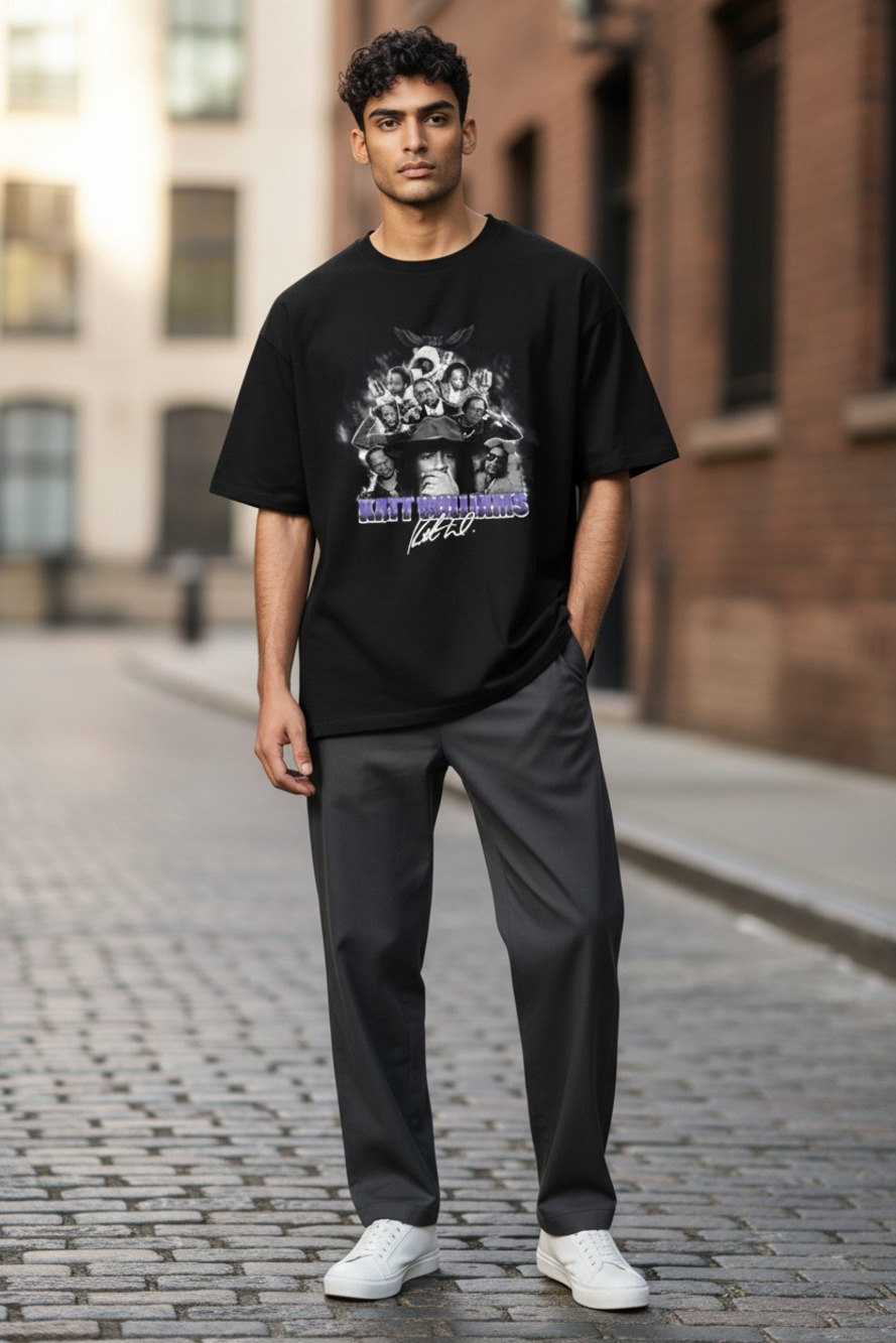 Katt Williams Vintage-Style Concert Tour  Graphic T shirt  Size: Small
